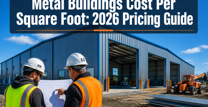 How Much Do Metal Buildings Cost Per Square Foot in 2026?