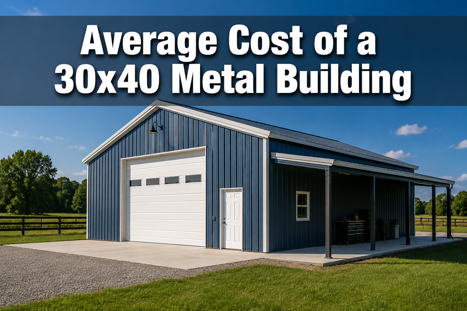 Average Cost of a 30x40 Metal Building: A Complete 2026 Pricing Guide