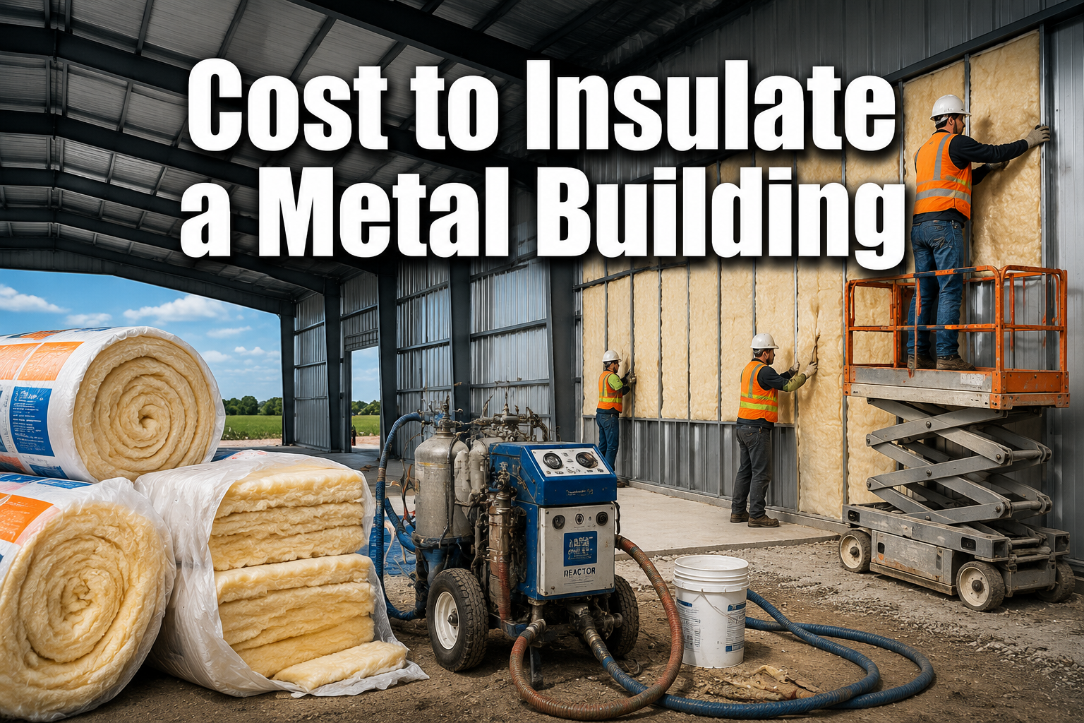 Cost to Insulate a Metal Building: A Complete 2026 Pricing Guide