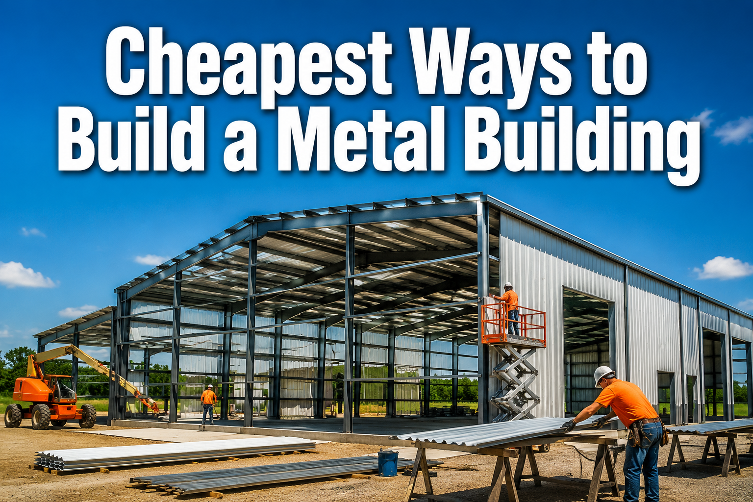 Cheapest Ways to Build a Metal Building in 2026