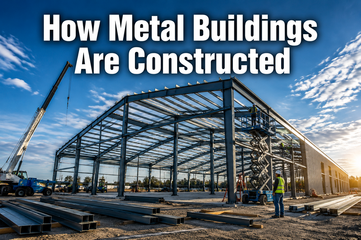 How Metal Buildings Are Constructed: A Complete Step-by-Step Guide