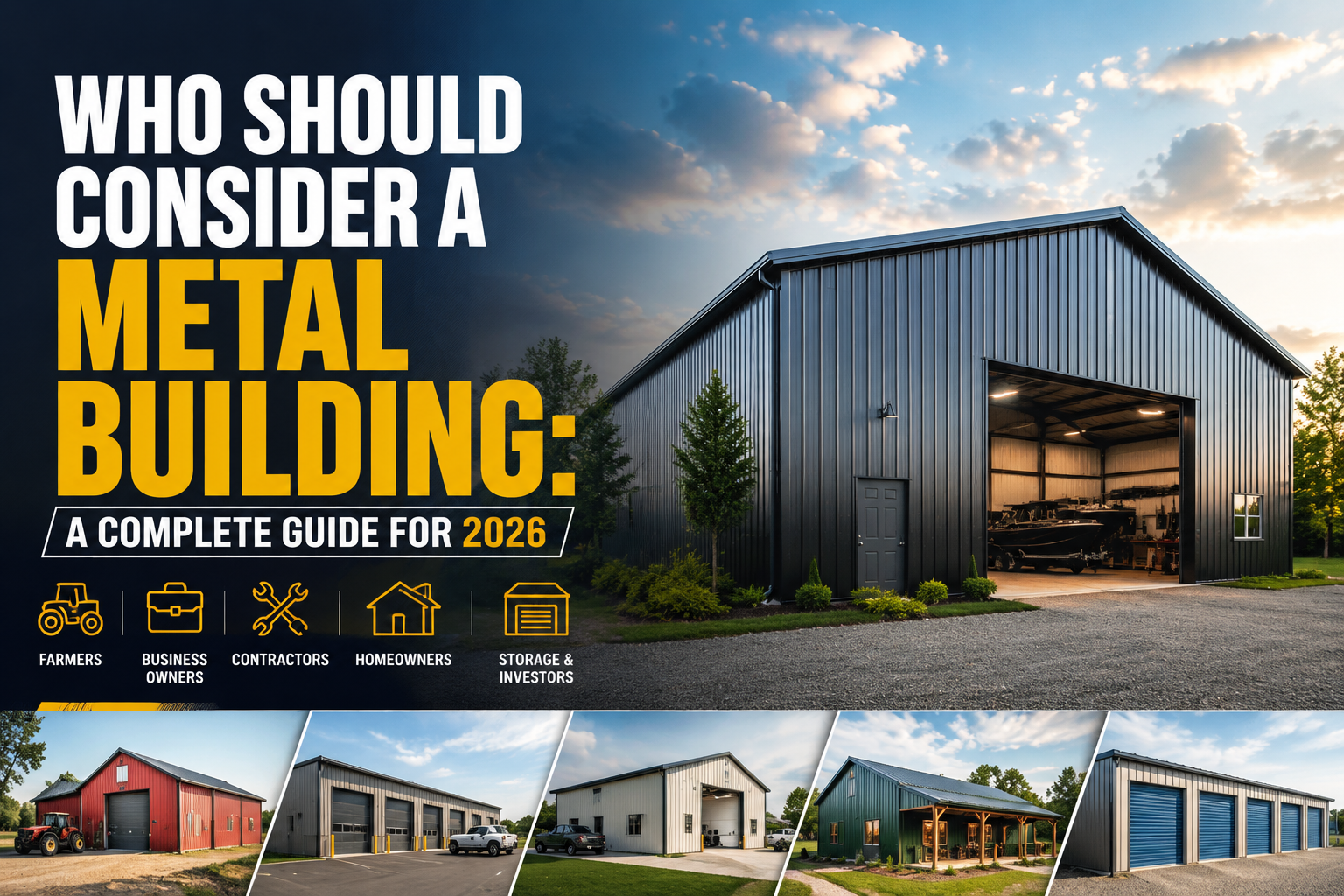 Who Should Consider a Metal Building: A Complete Guide for 2026