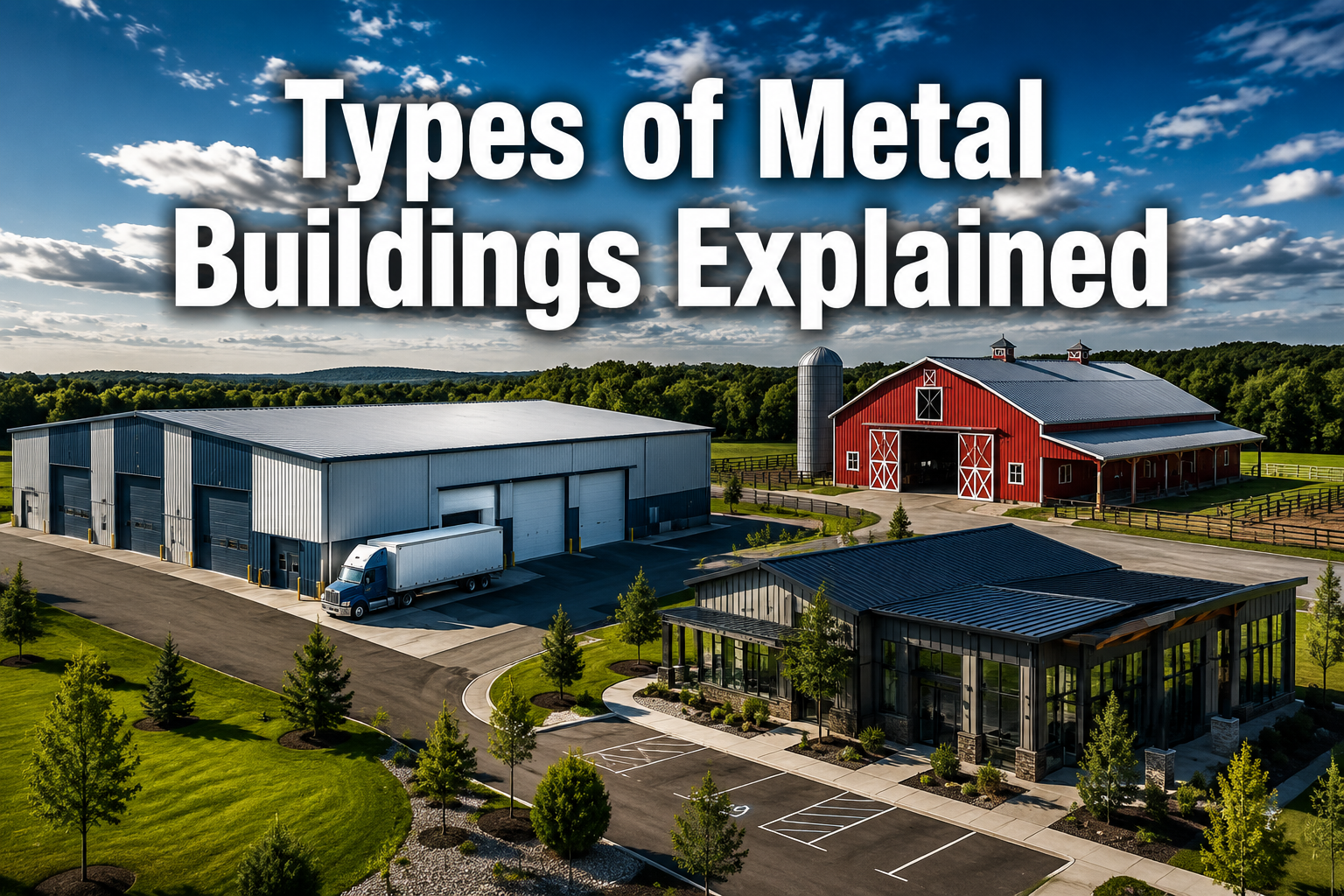Types of Metal Buildings Explained: A Complete Guide for 2026