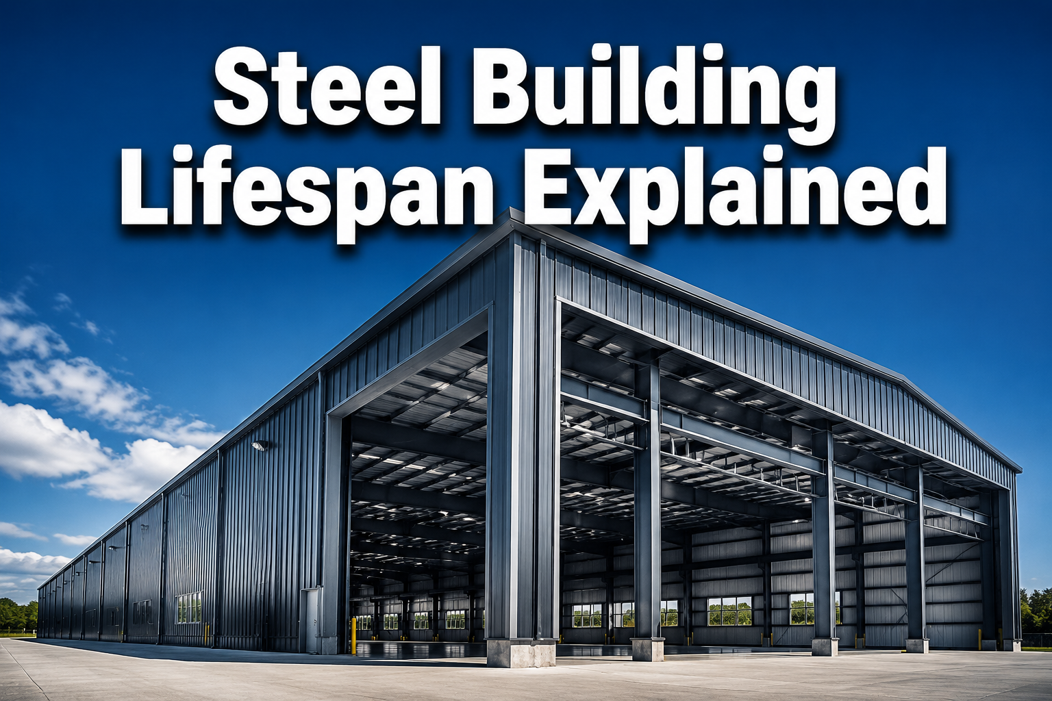 Steel Building Lifespan Explained: How Long Do Steel Structures Really Last?