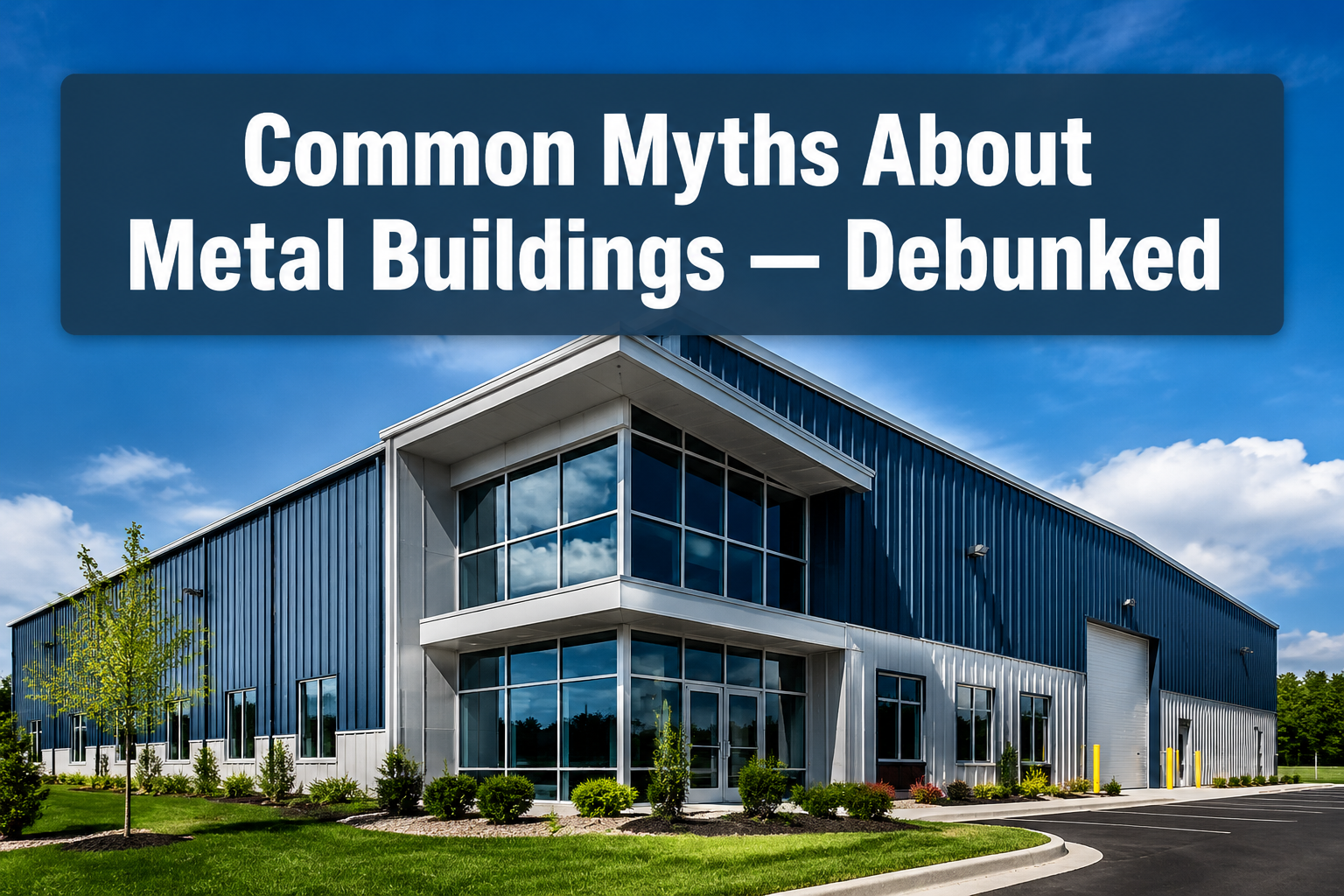 Common Myths About Metal Buildings: What the Facts Actually Show