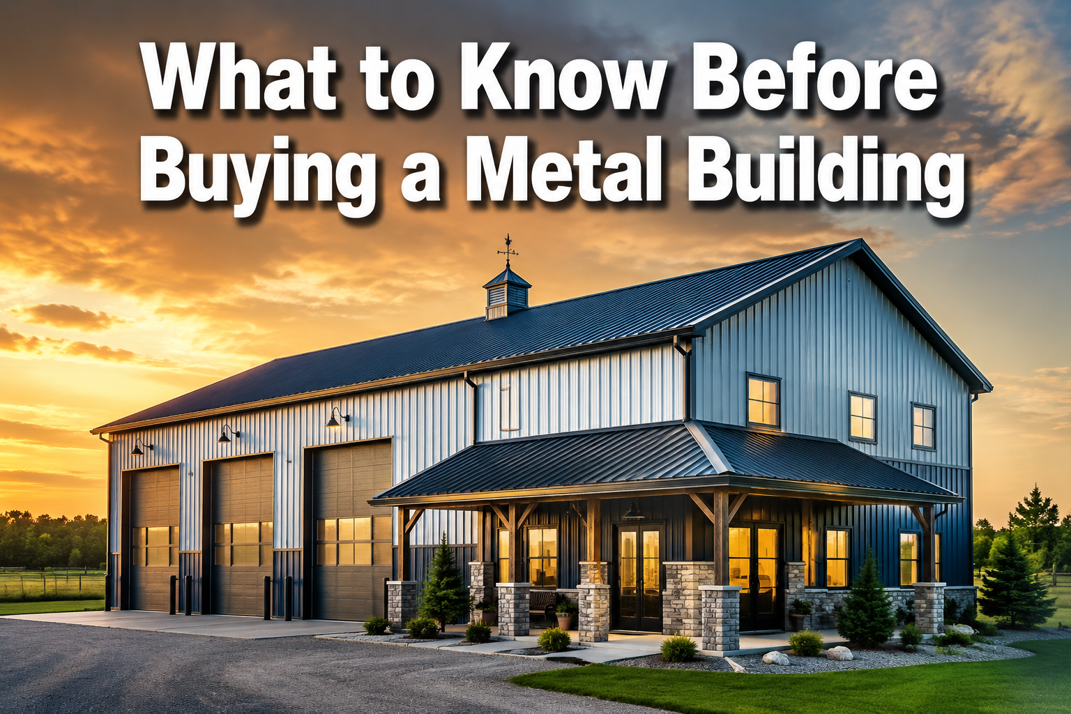 What to Know Before Buying a Metal Building: A Complete Buyer's Guide (2026)
