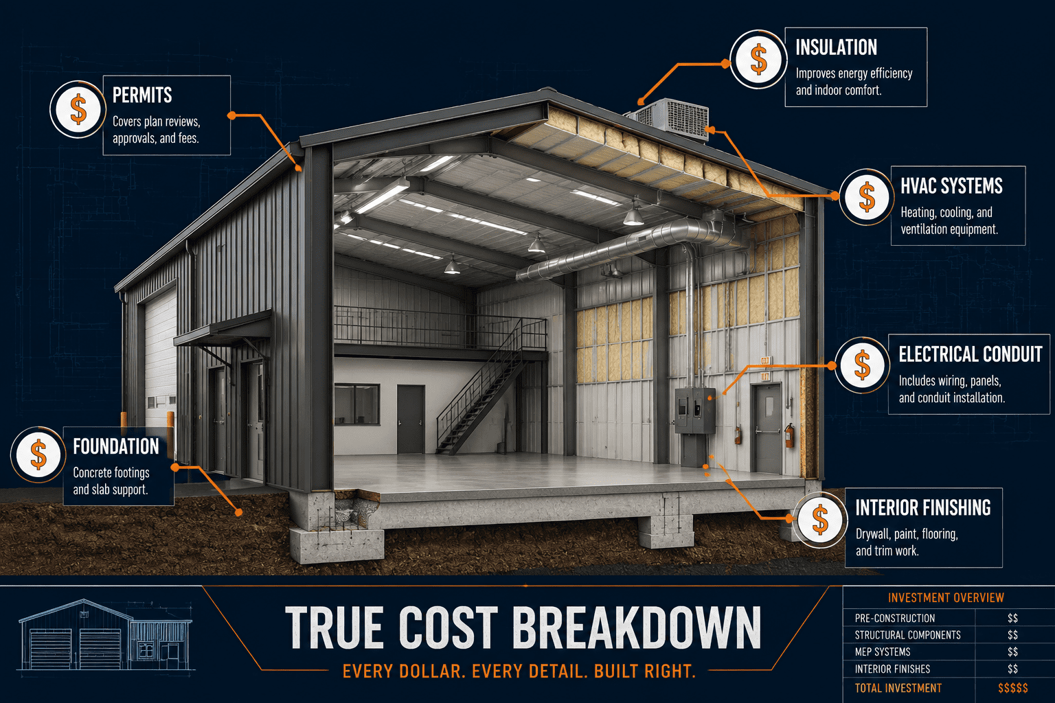 the hidden costs of metal buildings