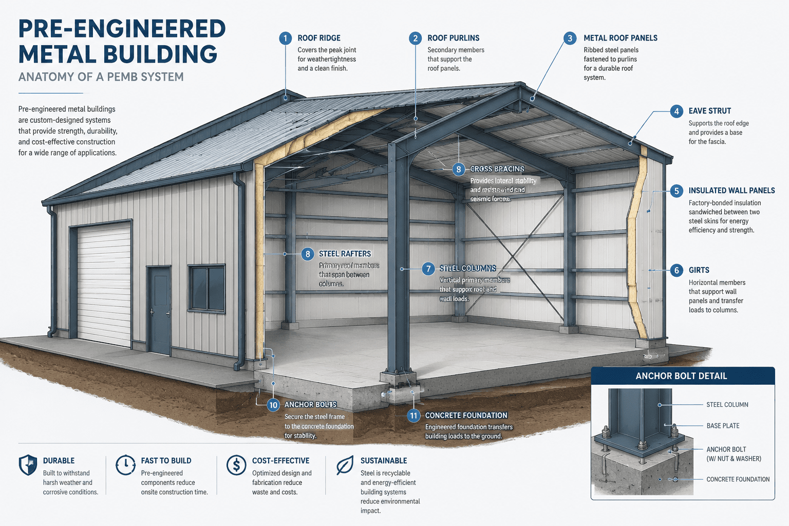 What is a metal building