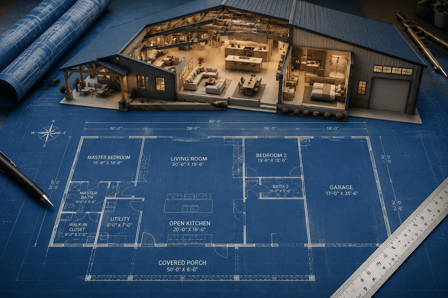 Metal building floor plans for homes