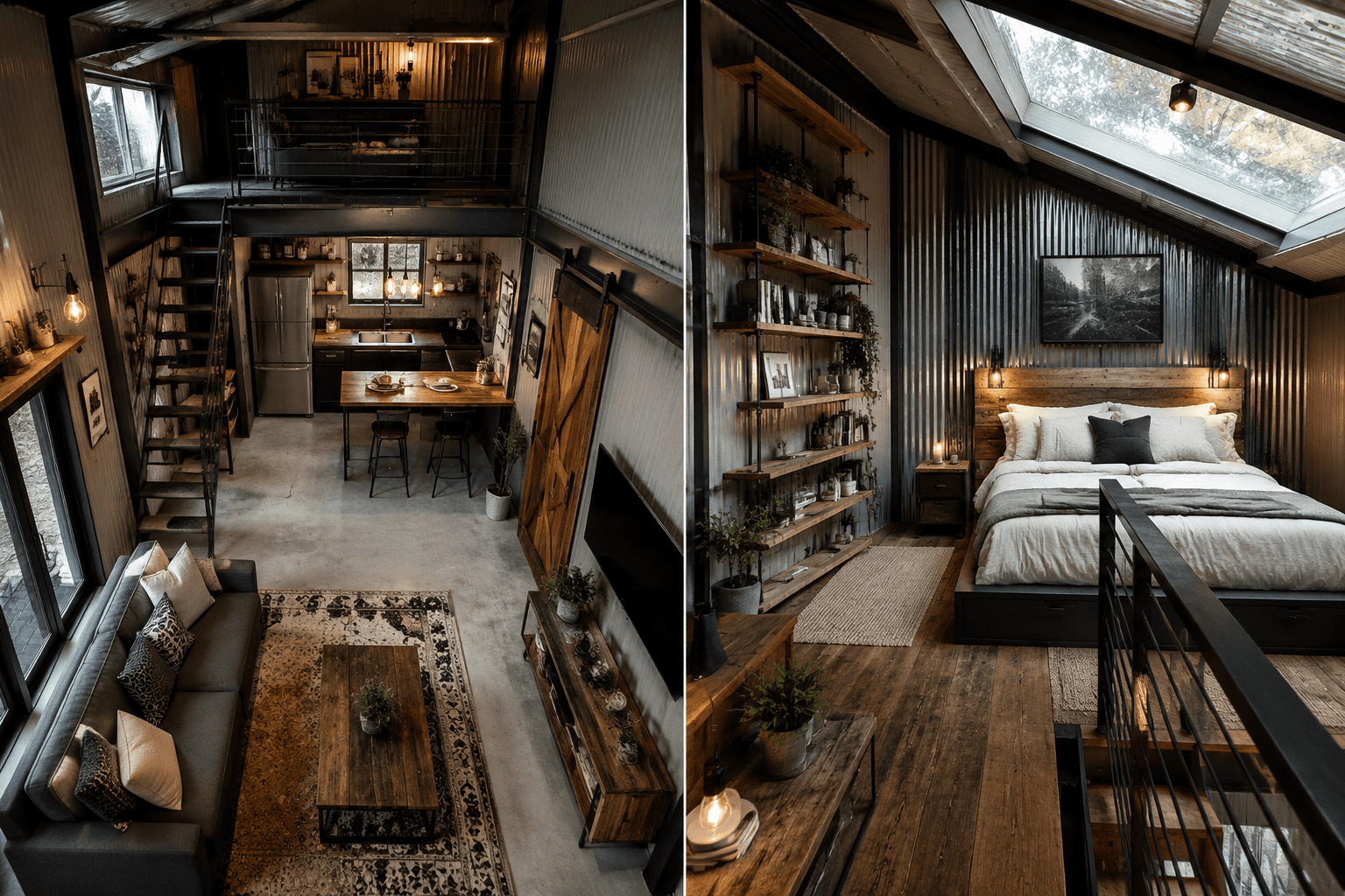 Small metal home design ideas