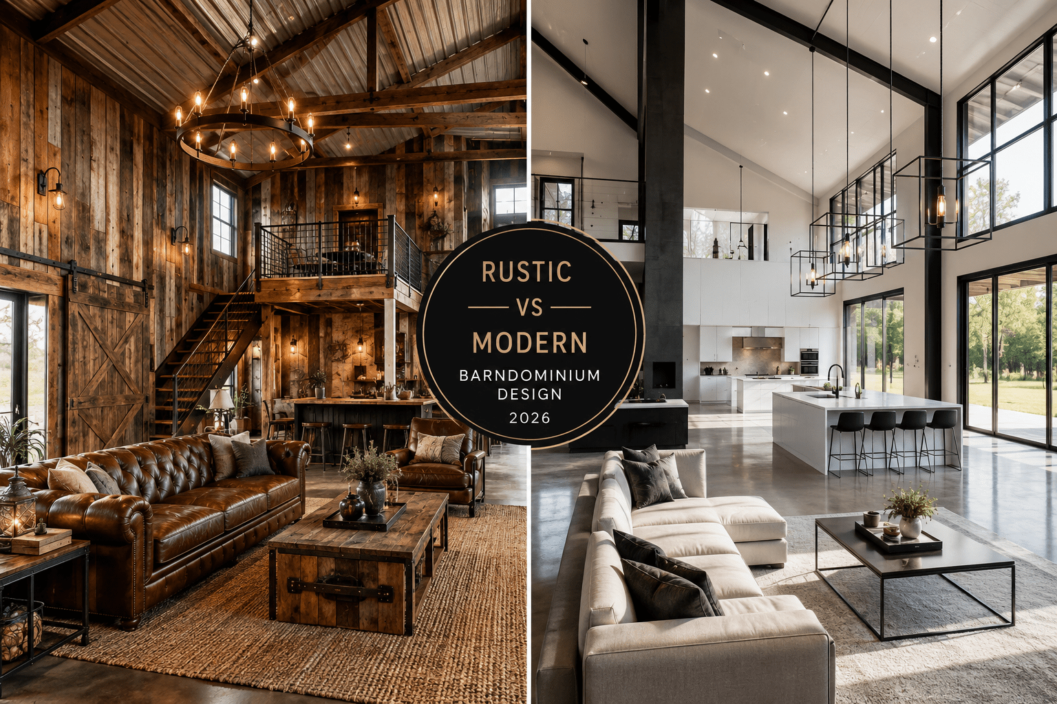 Barndominium interior ideas