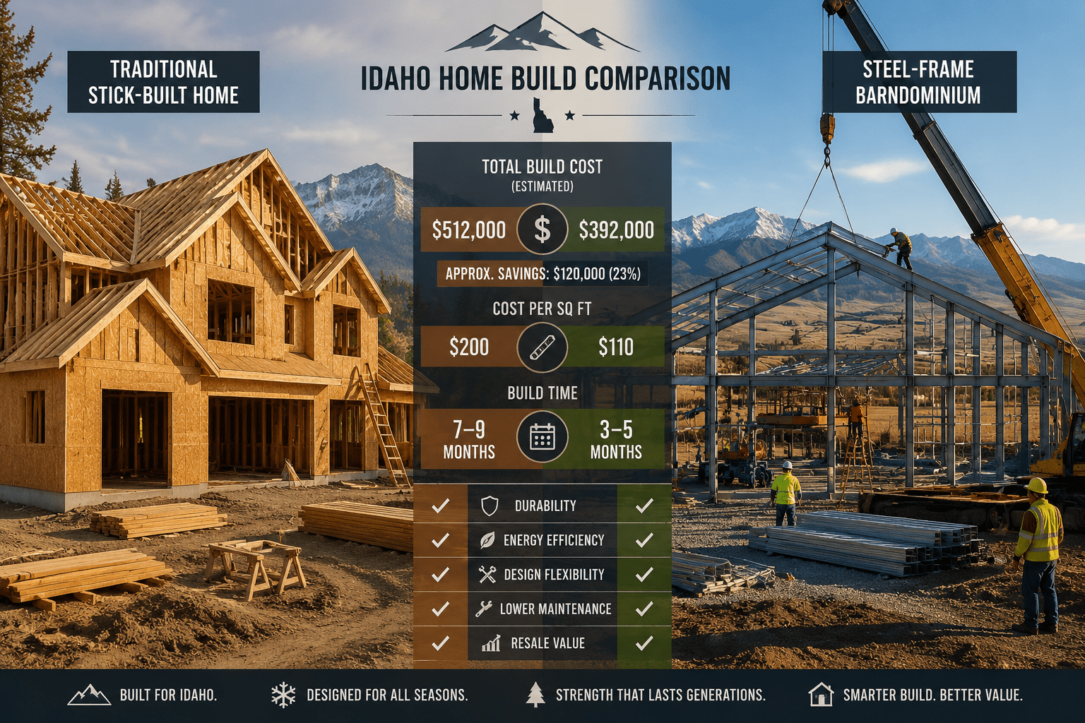 Barndominiums in Idaho