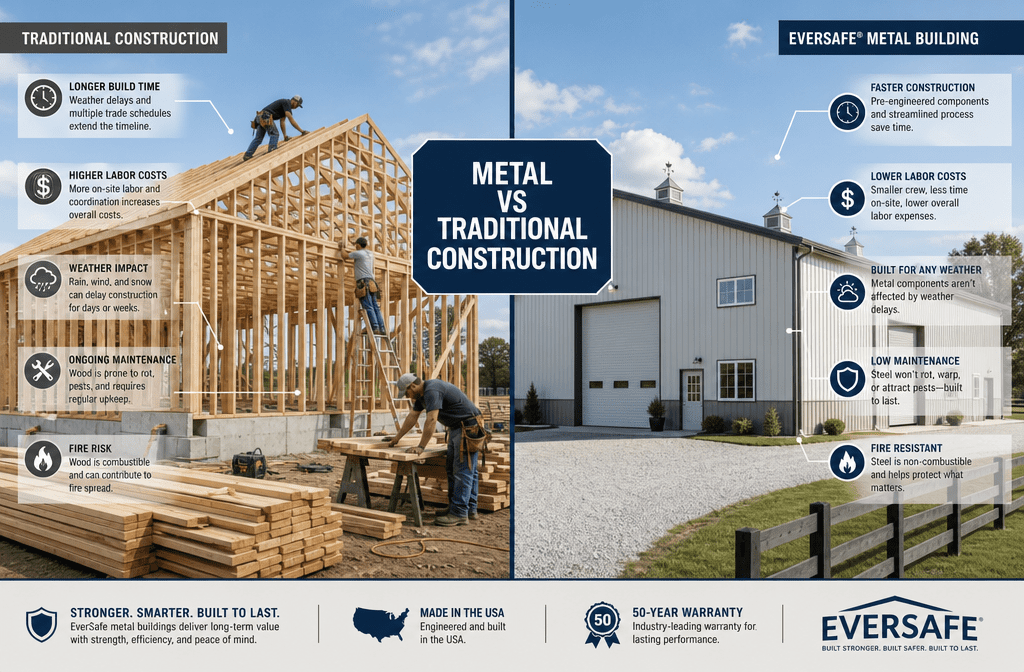 EverSafe Metal Buildings FAQs
