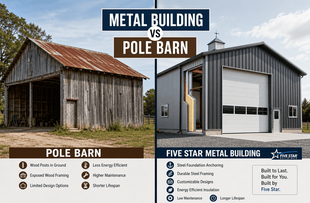 Five Star Metal Buildings FAQs