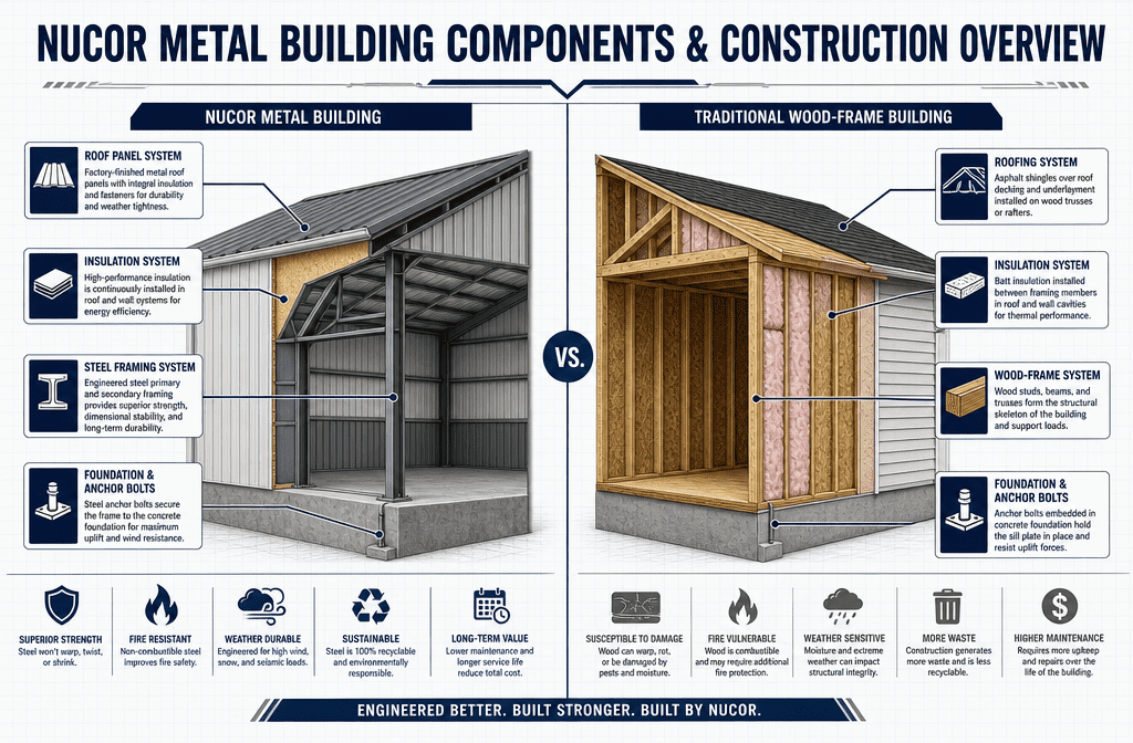 Nucor metal buildings faqs