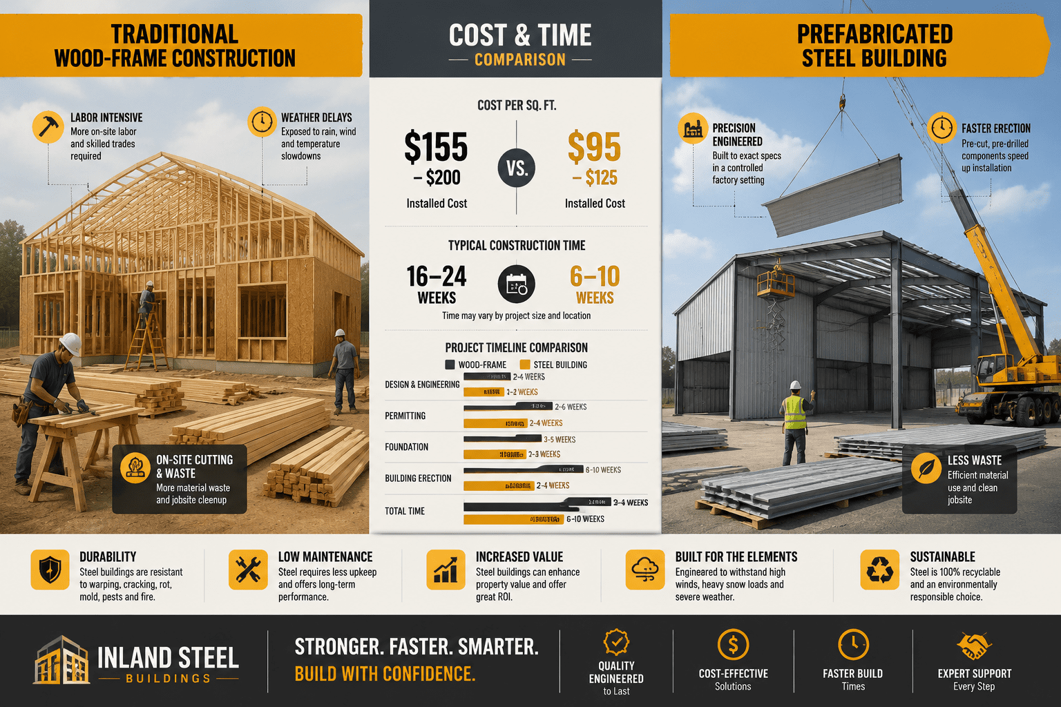 Inland Steel Buildings FAQs