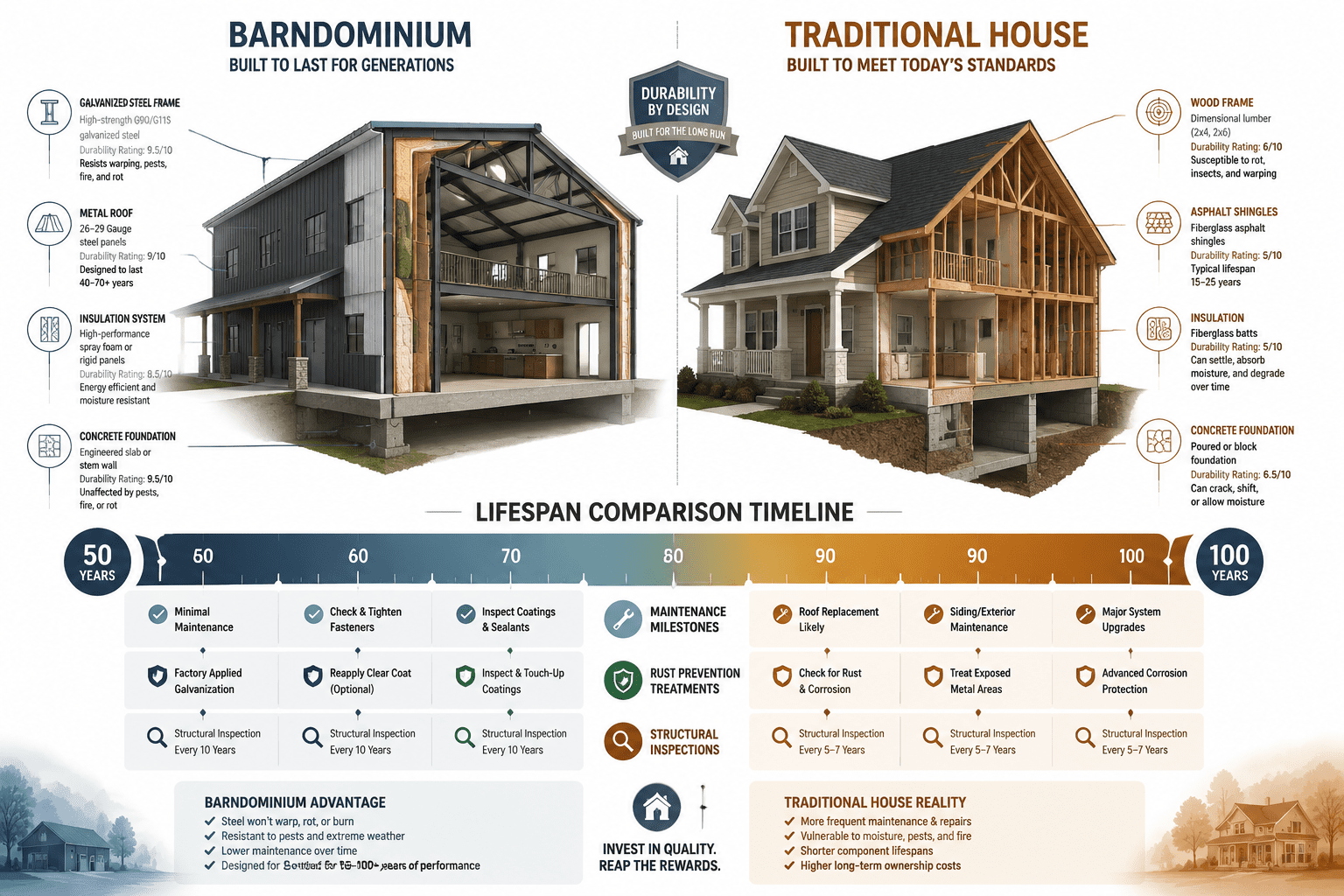 How long do Barndoniniums last
