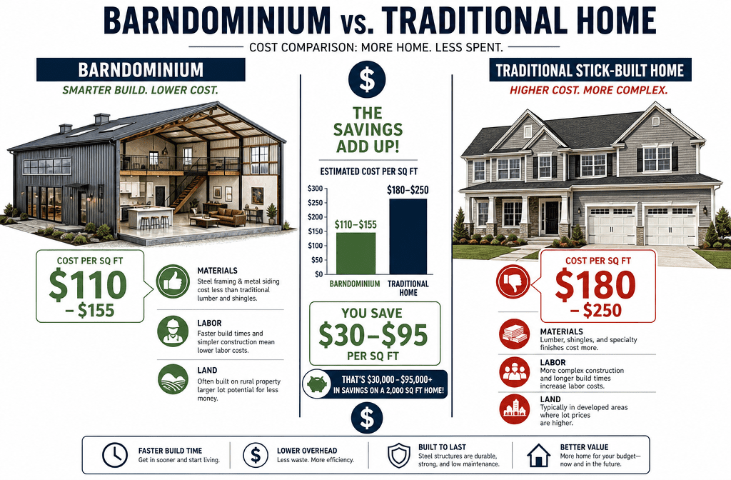 How to build a Barndominium on a budget