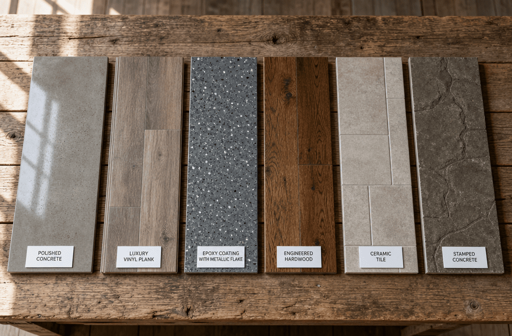 What are the best Barndominium flooring options